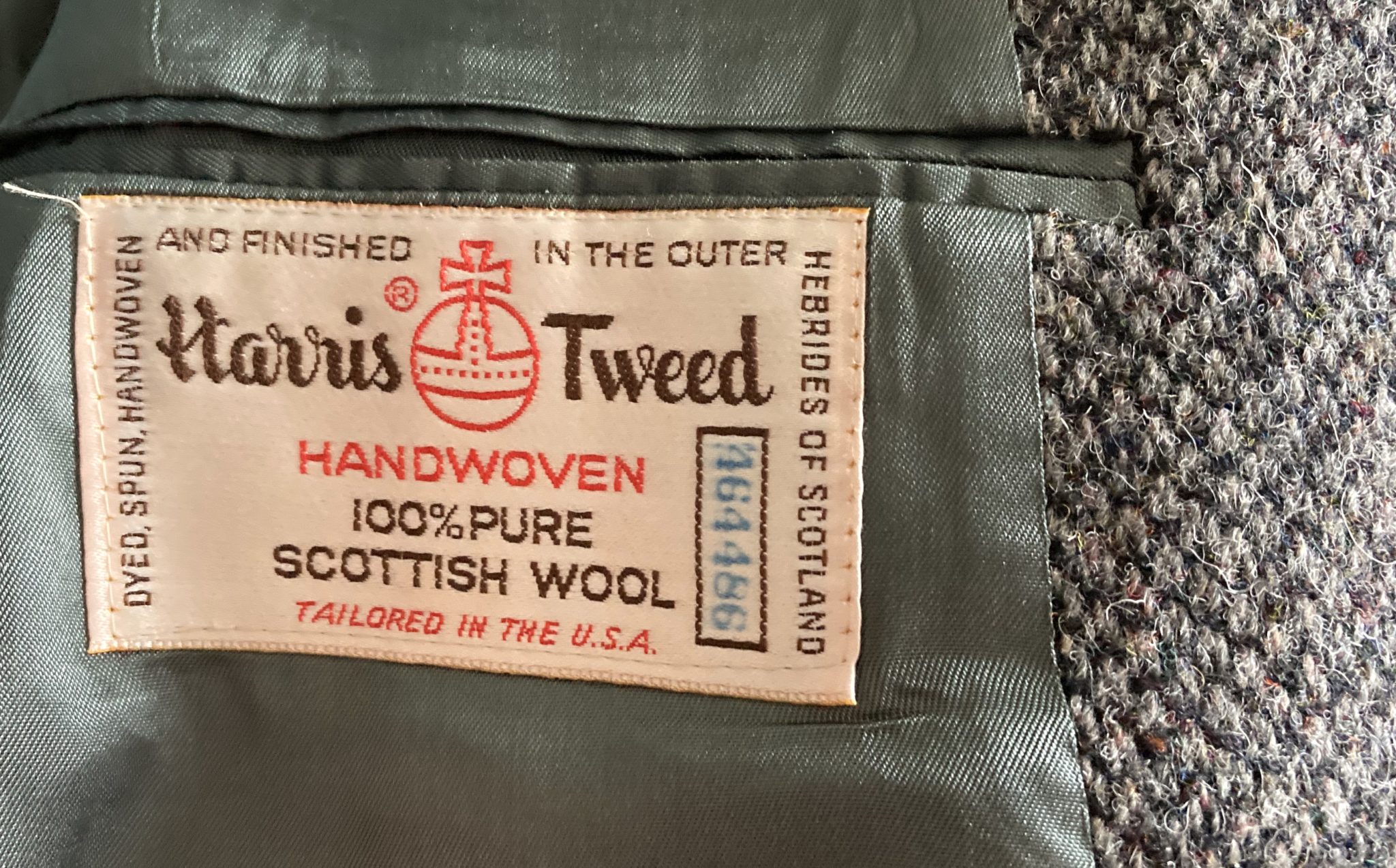 新品未使用 3M HARRIS TWEED リバーシブルジャケット Yahoo!フリマ（旧